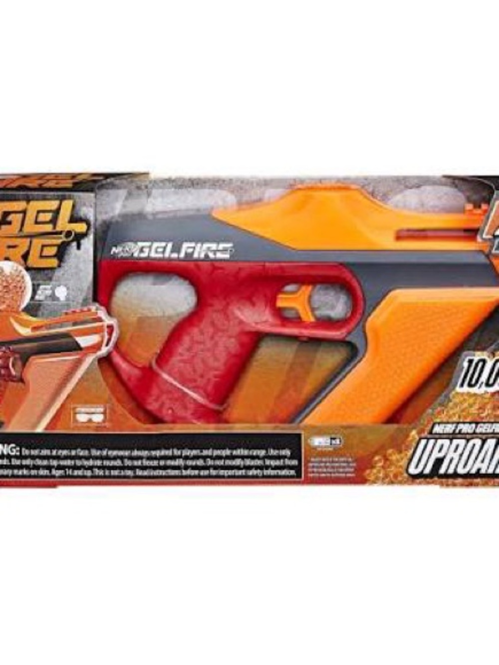 Fully automatic Nerf Uproar Pro Gel Blaster - 7 rounds per second